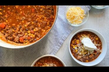 Venison Chili Recipe