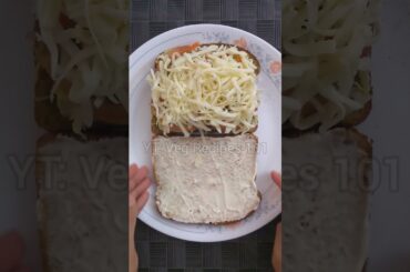 Indian Street Food Style Veggie Sandwich