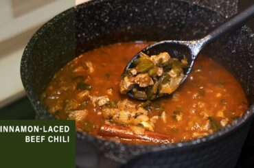 Cinnamon-Laced Beef Chili | Get Cookin' RV Style featuring Jan D'Atri