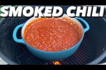 Smoked Chili | Sausage and Beef Chili on the Pit Barrel Cooker