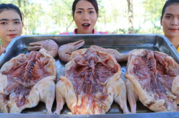 Yummy cooking duck roasted with chili sauce recipe - Duck roasted cook and eat