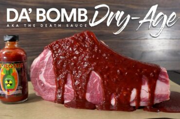 I DRY-AGED steaks in Da'Bomb HOT SAUCE and this happened!