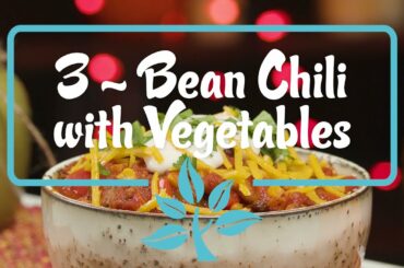 3-Bean chili - Heathy Recipes