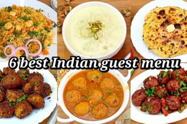 Under 60 min Indian Dinner Party Menu at Home | Indian dinner party recipes | guest menu ideas