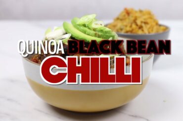 Quinoa Black Bean Chilli | Slow Cooker Recipe