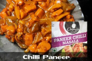 Chilli Paneer | Quick chilli paneer recipe | Easy Chilli paneer | Ching's chili paneer masala recipe