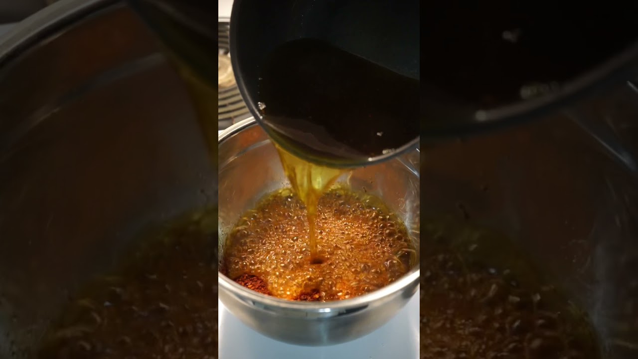 Spicy Korean chili oil Chili Chili