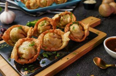 Wonton Samosa Recipe by SooperChef
