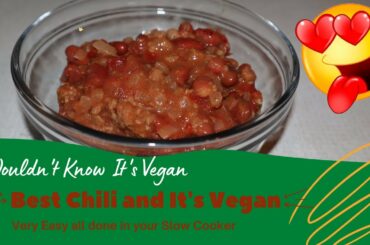 Vegan Chili Recipe