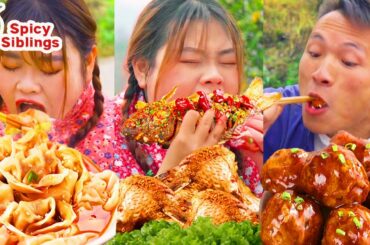 Eating Chili and Funny Pranks Compilation | Spicy Food Pranks | TikTok Funny MUKBANG | SpicySiblings