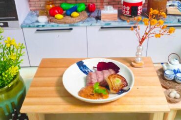 How to Cook Crispy Chili Beef ! Best Black Pepper Beef Recipe | Miniature Food