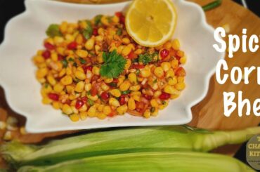 Chatpata Corn bhel | Sweet Spicy Corn Chaat Recipe |Spicy Masala Sweet Corn | #cornbhel |Masala Corn