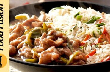 Fried Rice With Chicken Mongolian Recipe By Food Fusion