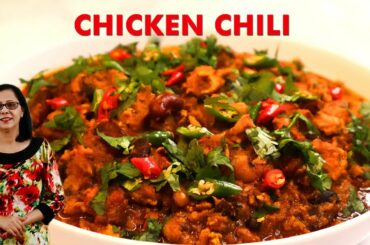 Instant Pot Chicken Chili Recipe | Easy One Pot Meal | Epic Bong Kitchen