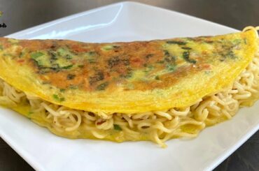 Maggi Omelette Recipe | Quick and Easy Breakfast | #shorts