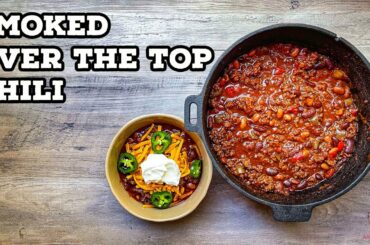 Smoked Chili Recipe | Easy Over The Top Smoked Chili On A Pellet Grill