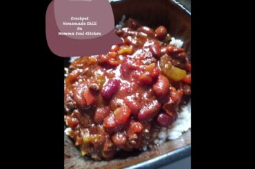 Cooking with Granny- Crockpot Homemade Chili Teaser on Momma Soul Kitchen