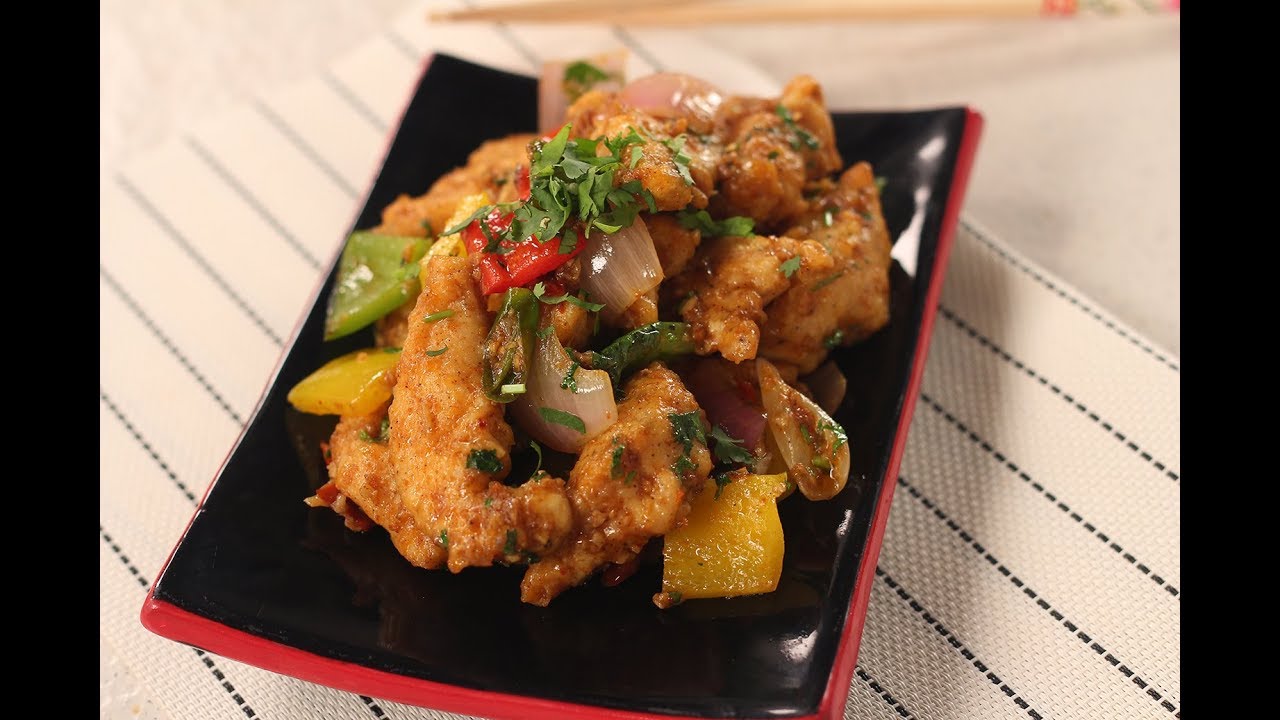 Desi Chilli Chicken Sanjeev Kapoor Khazana Chili Chili