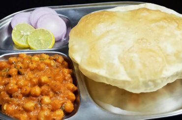 Easy Channa Masala and Chola Poori | Easy Breakfast Combo recipes