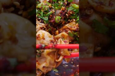 Wontons In Chili Oil! |DANGO | DUMPLINGS