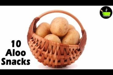 10 Best Potato Snacks Recipes | Aloo Snacks | Teatime Snacks | Evening Snacks | Quick & Easy Snacks