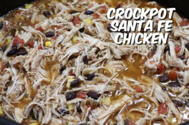 Crockpot Santa Fe Chicken | Easy Crockpot  / Slow Cooker Recipe | MOLCS Easy Recipes