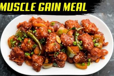 Secret Chinese Recipe Hack For Slim Body | Tasty Chicken Chilli Meal | Big Muscle Meal | Low Carb