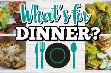 WHAT'S FOR DINNER? | 1-Week Of Real-Life Family Meal Ideas