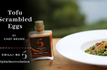 Tofu Scrambled Eggs Recipe | With Spicy Sweet Chilli Hot Sauce | Superfood Mondays by Chilli No. 5
