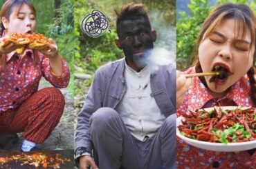 Spicy Fish and Beef with Chili | TikTok Funny Video | Eating Spicy Food | Queen of Peppers Erya