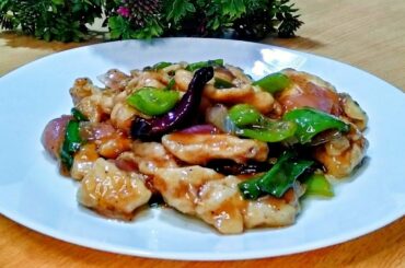 Chili Black Pepper Chicken by FoodLog with Shehla