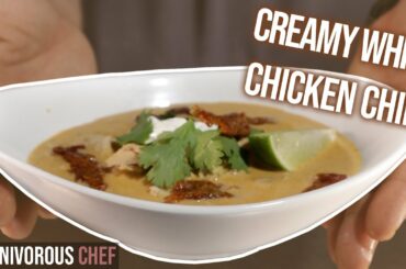 Creamy White Chicken Chili for the [Carnivore Diet]