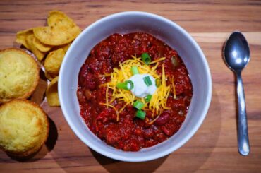 Easy Smoked Chili Recipe | Over The Top Chili On A Drum Smoker