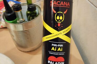 Sacana Ai Ai hot sauce in Portugal - wow