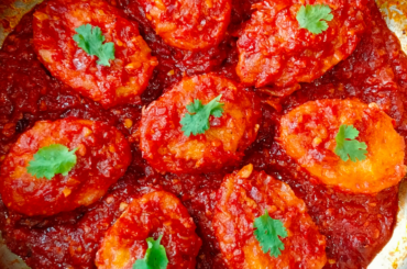 Made This Spicy Chili Garlic Egg With Homemade Chili Garlic Sauce - Recipe in comment