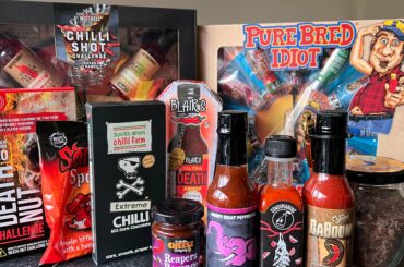 All the new spicy things I received for Christmas!