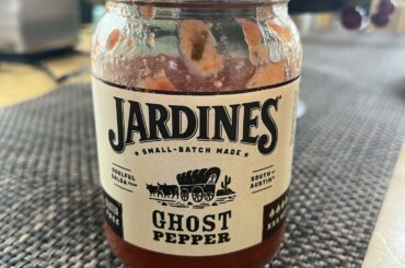 I got this ghost pepper salsa for Christmas and it’s excellent!