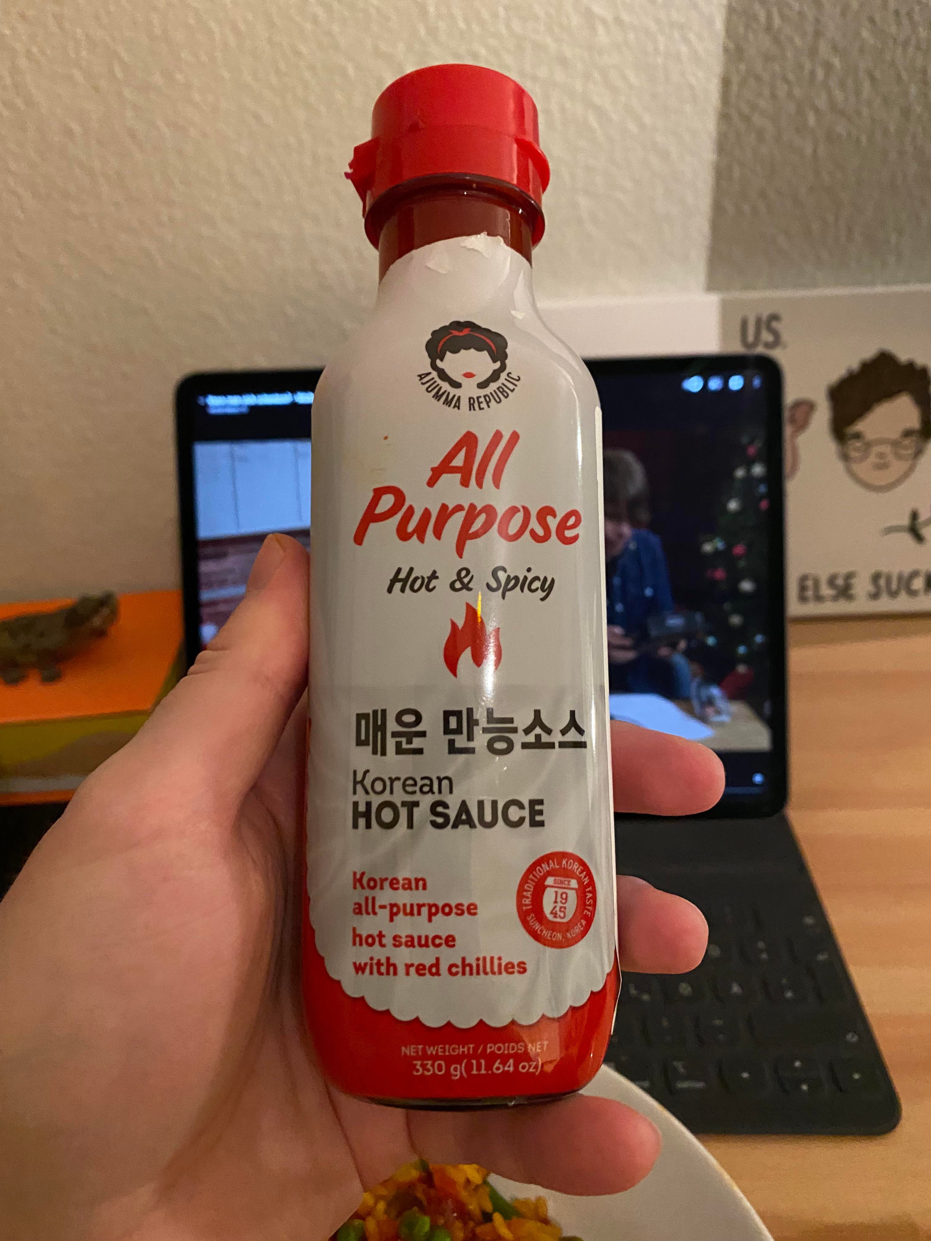 Some Love for Korean hot sauce! It’s incredible Chili Chili