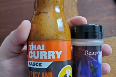 The Thai Curry sauce wasn't quite spicy enough.