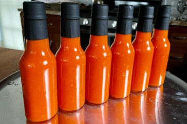 First time on this sub, figured I’d share my habanero sauce from this season’s backyard crop