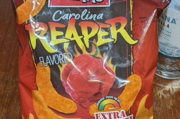 Found these at the grocery. Good flavor, decent heat, great for snacking.