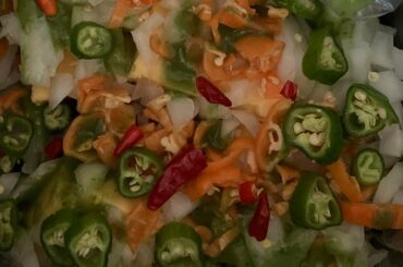 Spicy Christmas Football Queso Base w Ghost Peppers Habs,Serranos,Thais, Green Yucateca, Reaper Dust and Onion