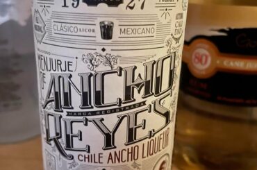 This ancho chile liqueur is actually not half bad