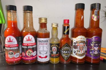 My chili sauce collection