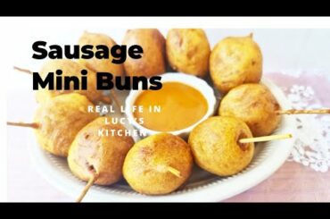 Mini Sausage Buns /Quick and Easy Recipe With Spur Chilli Sauce