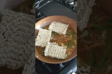 Chili Garlic Maggi Recipe