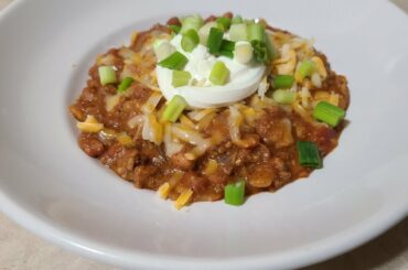 Campfire Chili Recipe using Canned Tomatoes