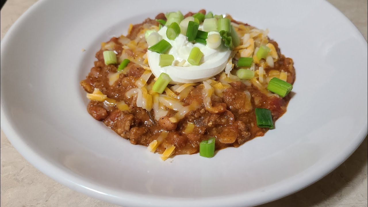 Campfire Chili Recipe using Canned Tomatoes Chili Chili