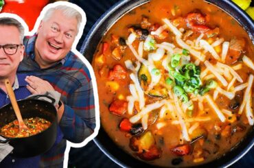 Low Cal, Big Taste | VEGETARIAN CHILI WITH BLACK BEANS