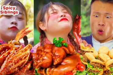 Spicy Queen Makes Delicious with Chili || TikTok Funny MUKBANG || Spicy Food Pranks || SpicySiblings